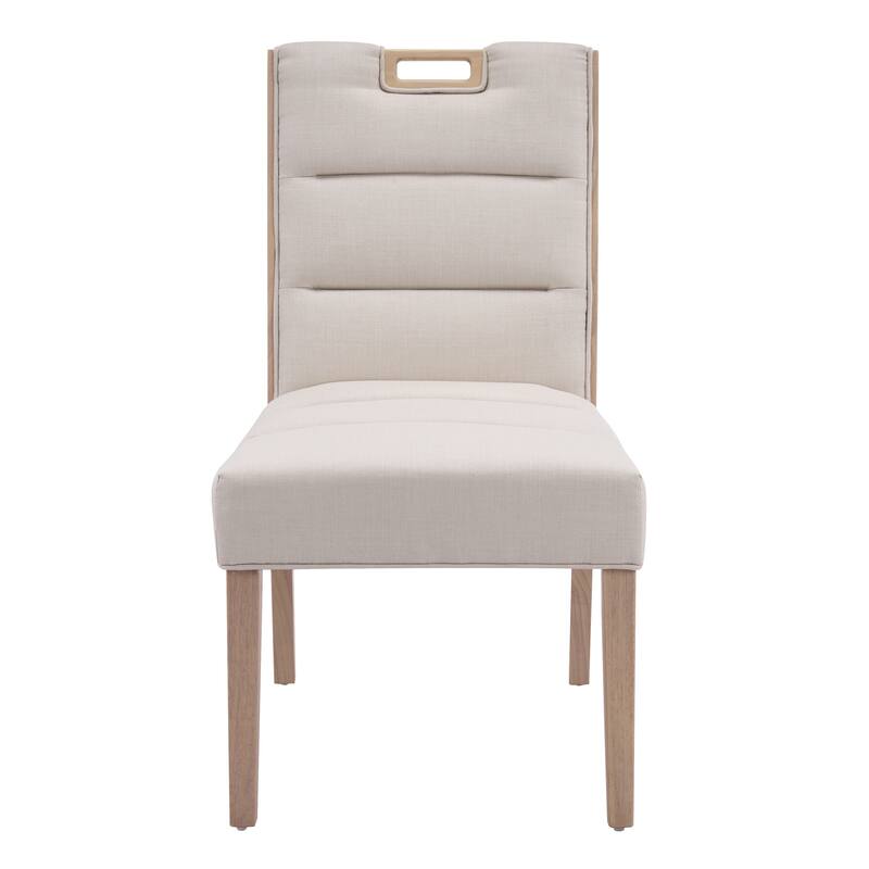 Christopher Knight Home - Modern Wooden Upholstered Dining Chair Set