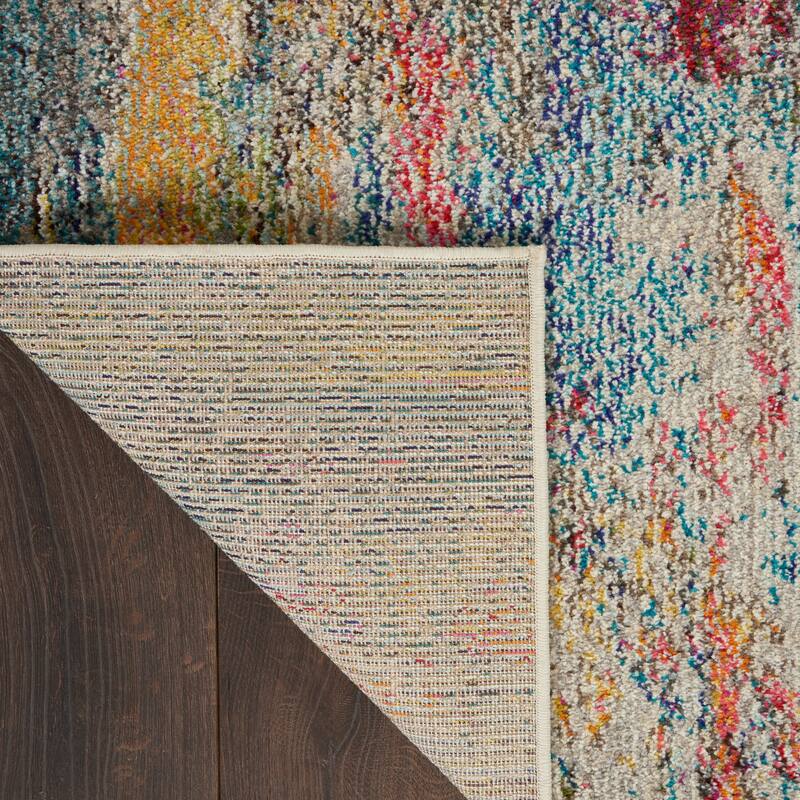 Nourison Celestial Modern Abstract Multicolor Area Rug