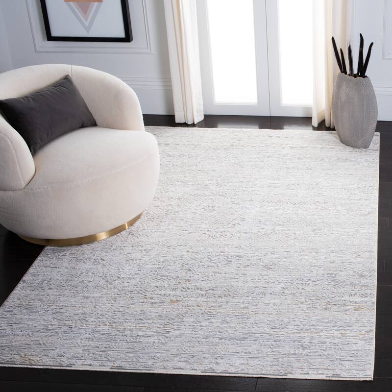 Martha Stewart by SAFAVIEH Svjetlana Modern Rug - 8' x 10' - Ivory/Beige