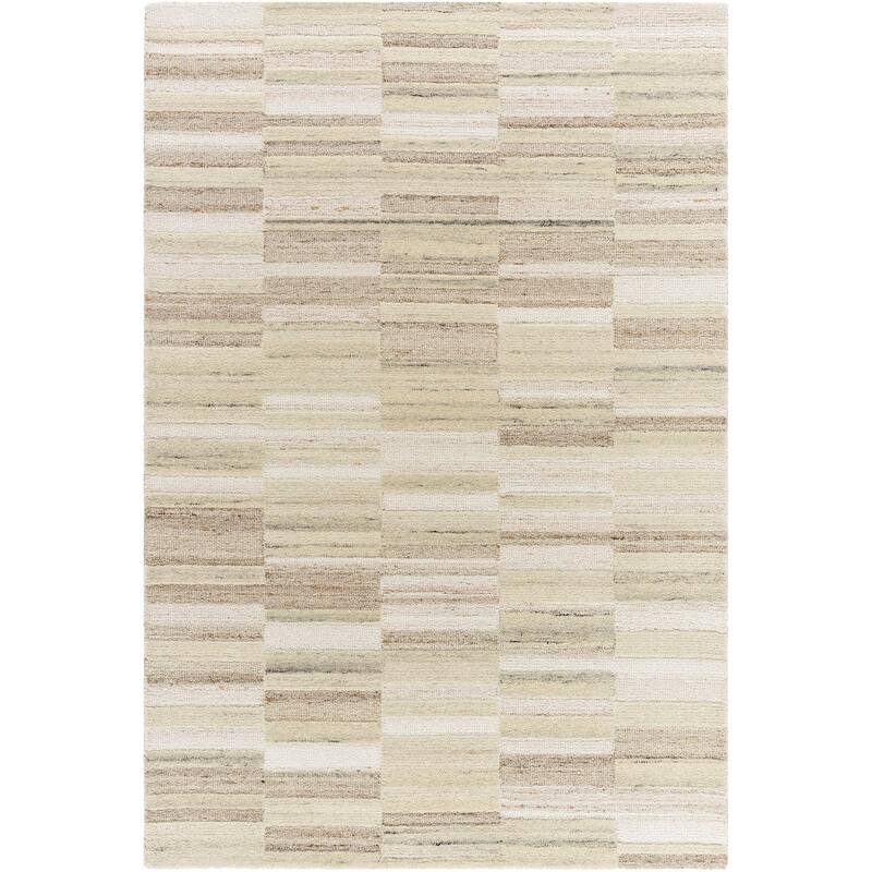 Livabliss La Puna Cottage Striped Area Rug