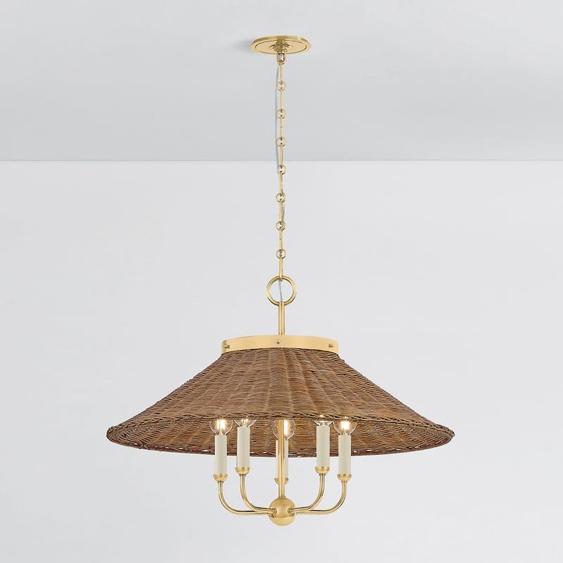 Hudson Valley Lighting MDS2103 Kensington 5 Light 28" Wide Pendant