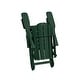 preview thumbnail 104 of 129, POLYTRENDS Laguna All Weather Poly Outdoor Adirondack Chair - Foldable (Set of 2)