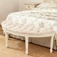 preview thumbnail 9 of 12, Linen Upholstered Bench