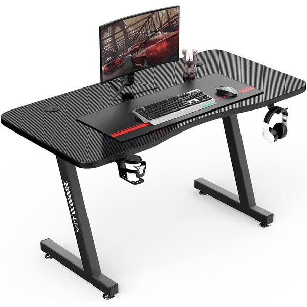 Windowsデスクトップ Desk Meet BOSSIN Ergonomic Gaming Desk Z-Shaped Office PC Computer
