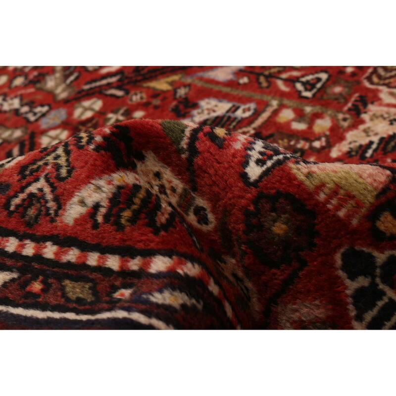 ECARPETGALLERY Hand-knotted Andelz Red Wool Rug - 3'3 x 9'9