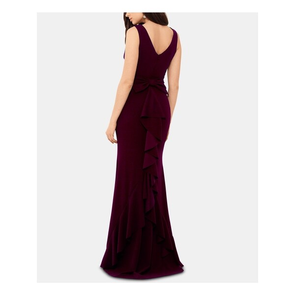 betsy and adam maroon dress