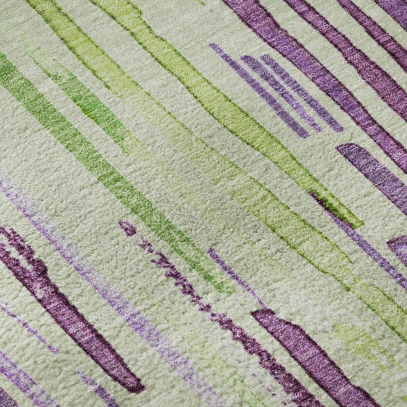 Premium Washable Super Soft Modern Stripes Mayfield Rug