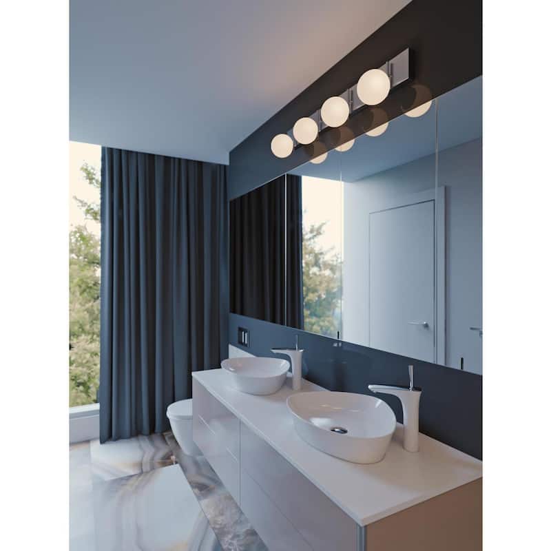 AFX Metropolitan LED Vanity - 30" - Satin Nickel