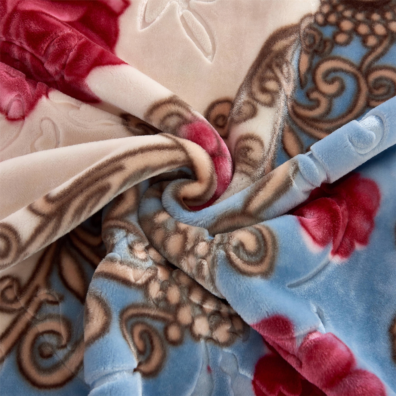 Korean Style Reversible Mink Blanket