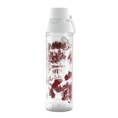 Tervis Harry Potter Campus View Made in USA Double Walled Insulated Travel Tumbler, Classic - 24oz Venture Lite Water Bottle