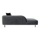preview thumbnail 12 of 13, Aurelle Home Modern Upholstered Chaise Lounge