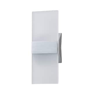 Dimmable LED Vanity Light with Acrylic Shade - Wall Mount Fixture for Bathroom or Bedroom