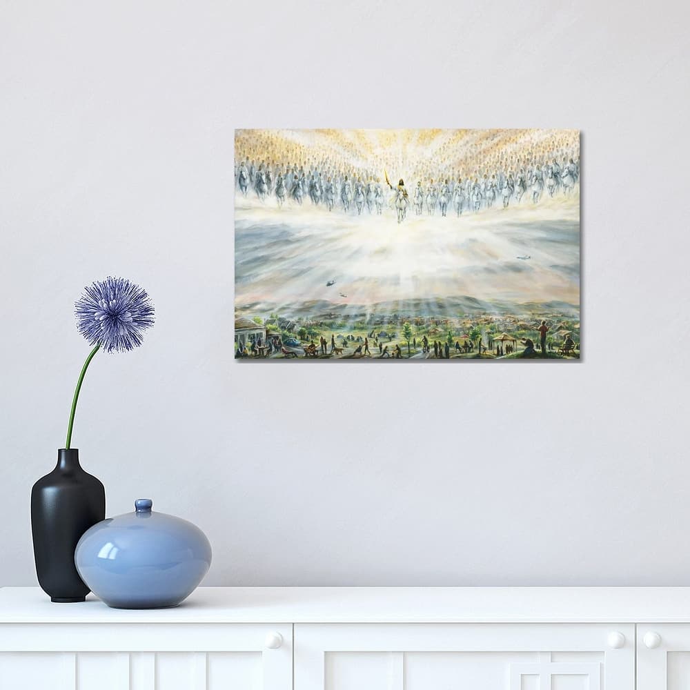 iCanvas "Jesus Returns" by Melani Pyke Canvas Print