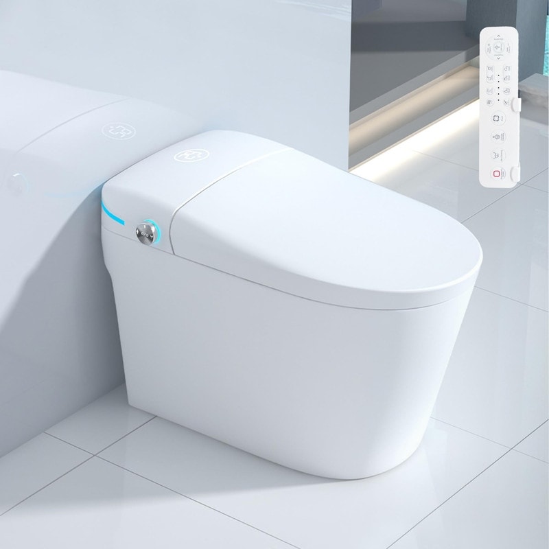 yulika DJ-U6 Elongated Smart Toilet with Built-in Bidet and Dual Flush