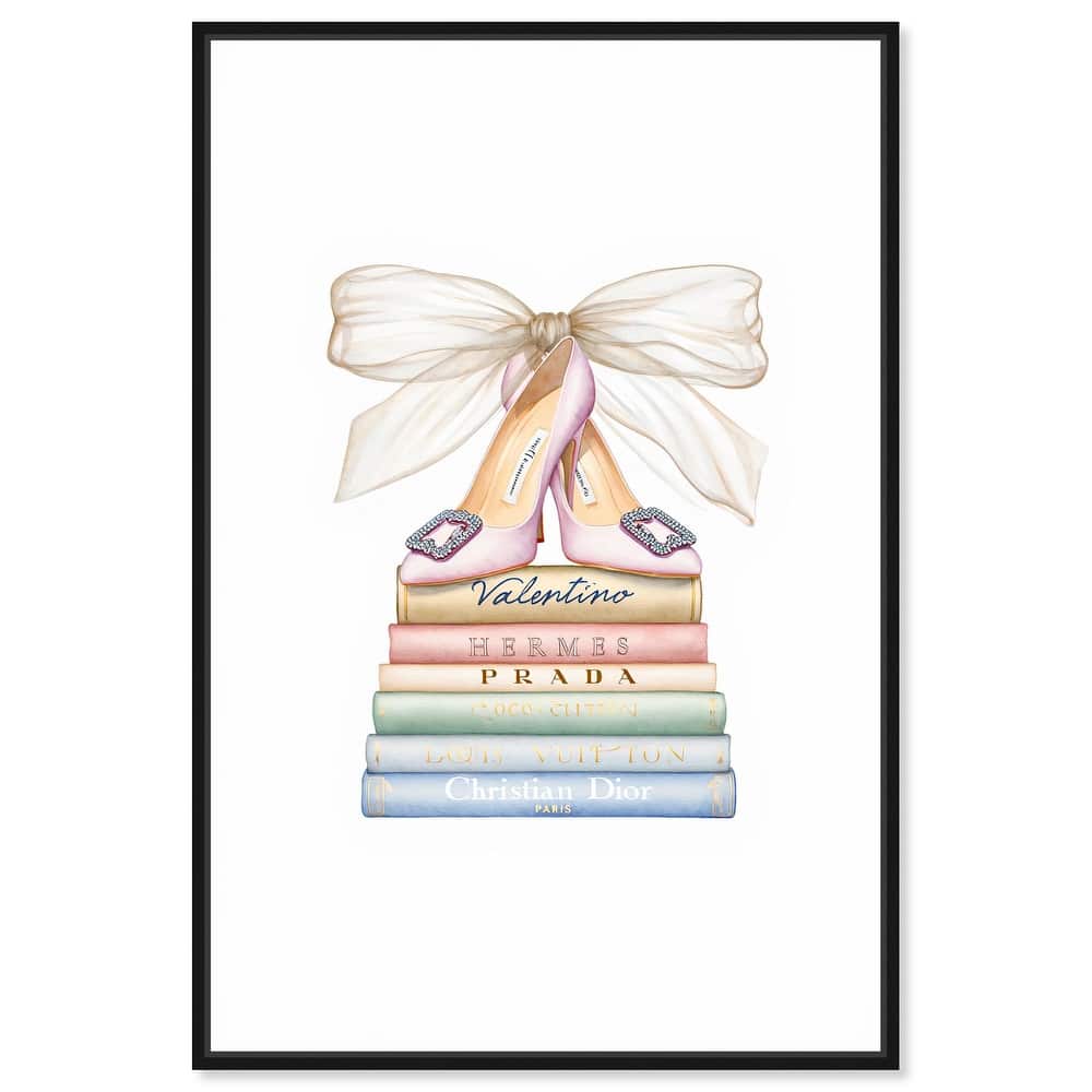 Bibliotheca Belle Canvas by Art Remedy