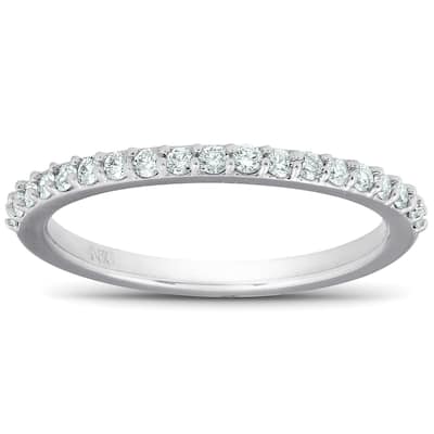 1/4Ct Diamond Ring Matching Engagement Band White Gold