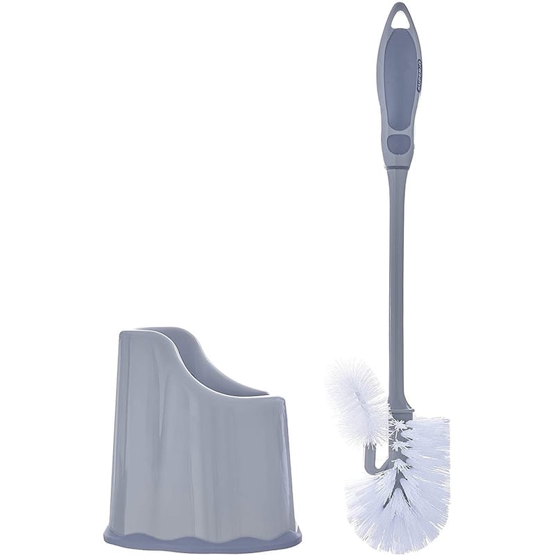 Toilet Brush with Lip and Caddy