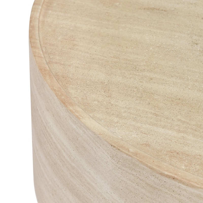Classic Home Mckenna Stone Outdoor Coffee Table