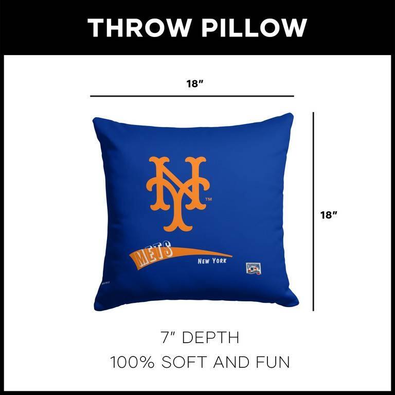 MLB CC Throwback 18 Inch Throw Pillow