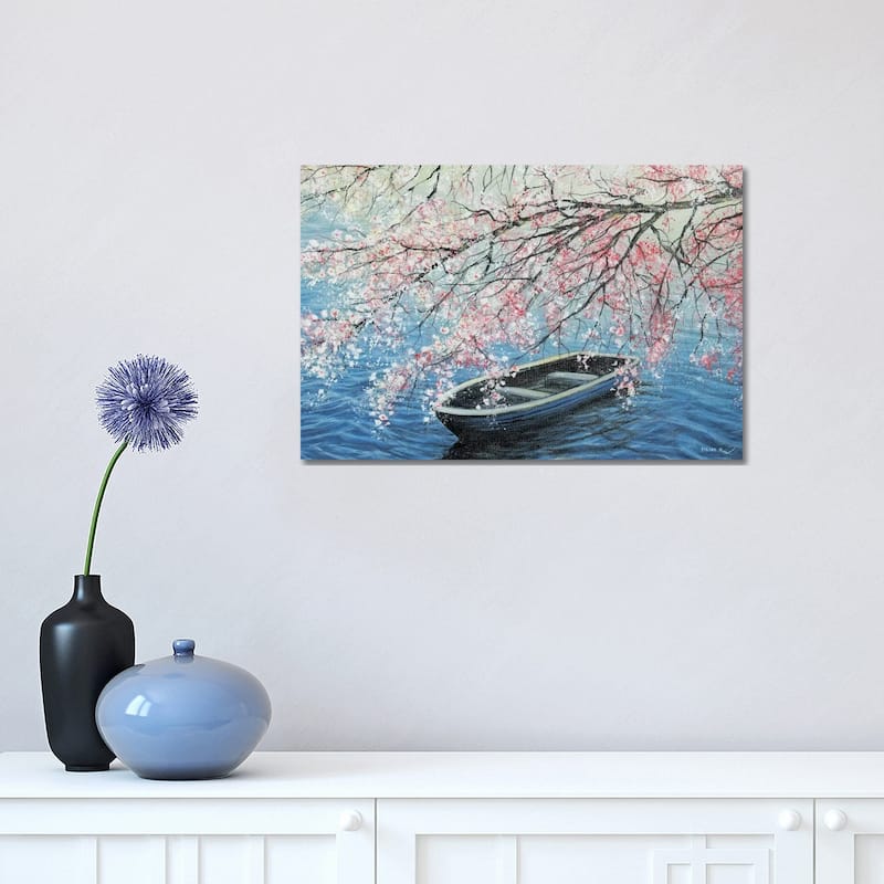 iCanvas "Cherry Blossoms" by ColorByFeliks Canvas Print - 12x18x1.5