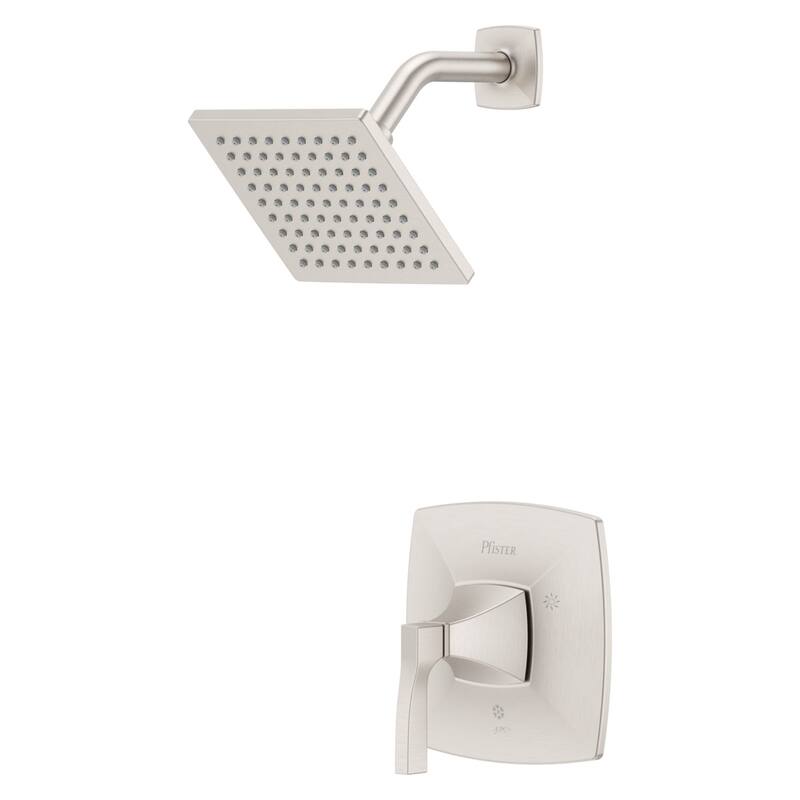 Pfister LG89-7HT Holliston Shower Only Trim Package with 1.75GPM - Spot Defense Brushed Nickel