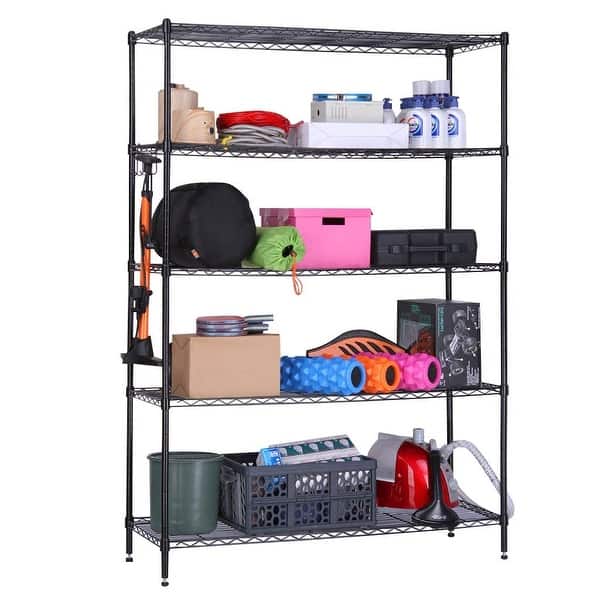https://ak1.ostkcdn.com/images/products/is/images/direct/009f846ad6bf13d6bffcb0889d53b430b362a744/LANGRIA-5-Tier-Heavy-Duty-Garage-Shelving-Unit%2C-hold-up-to-441lbs-200kg-Storage-Rack-Shelf-Metal-Shelves%2C-Black.jpg?impolicy=medium