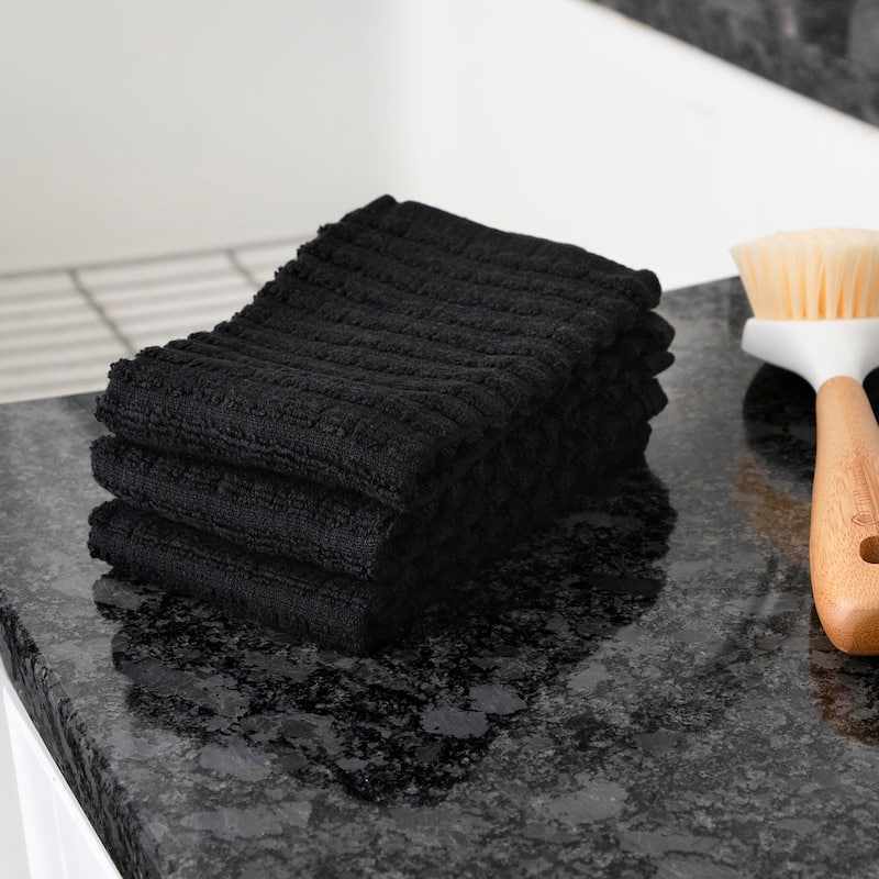 RITZ Royale Solid Cotton Dish Cloths (Set of 3)