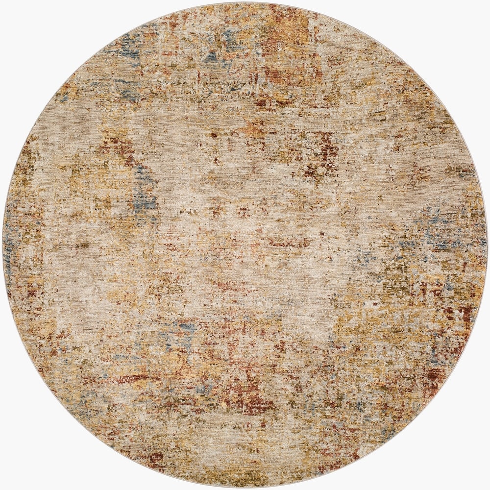 Livabliss Transitional Mona Lisa Abstract Area Rug