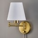 preview thumbnail 7 of 27, CO-Z Plug-in Swing Arm Wall Mount Sconce