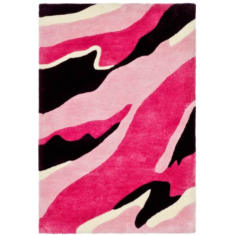 SAFAVIEH Handmade Soho Shatara Abstract N.Z. Wool Rug