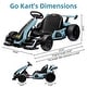 preview thumbnail 7 of 28, 24V Electric Go Kart for Kids, Powerful Drift Kart with 2 * 150W Motors