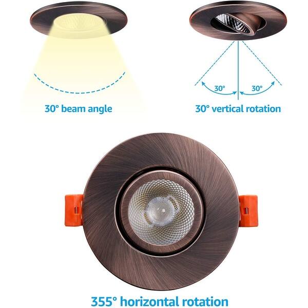 Bronze Canless Recessed Lighting | Recessed Lighting