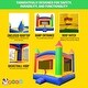 preview thumbnail 5 of 3, Pogo Bounce House Crossover Kids Inflatable Bounce House with Blower, Rainbow Jumper