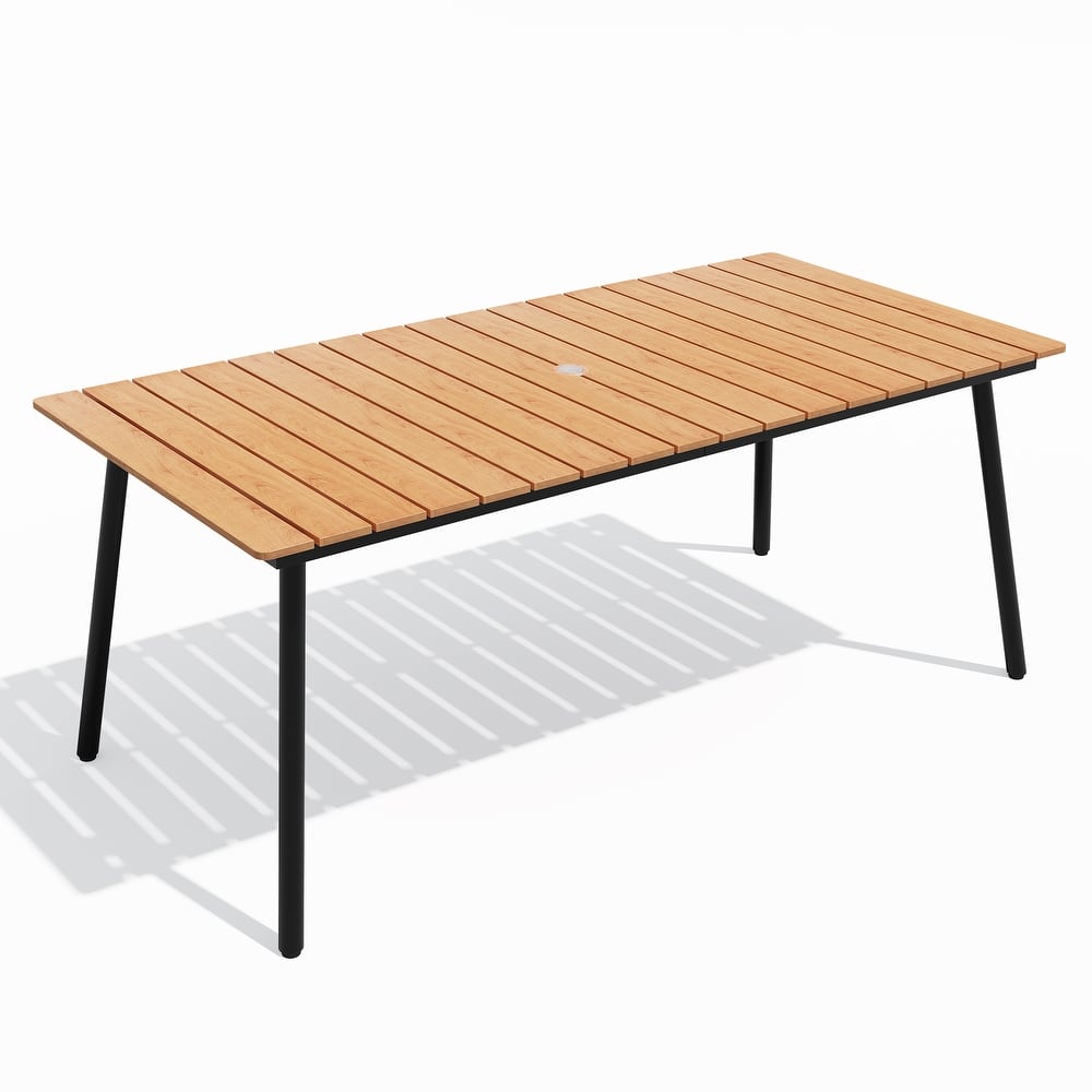 VredHom Outdoor Patio Aluminum Dining Table