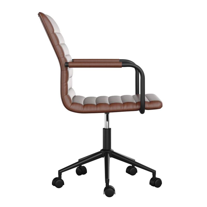 Martha Stewart Upholstered Swivel Office Chair
