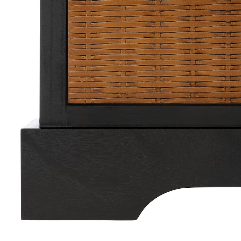 SAFAVIEH Landers Farmhouse 6-Drawer Storage Chest - 30" W x 12.5" L x 26" H