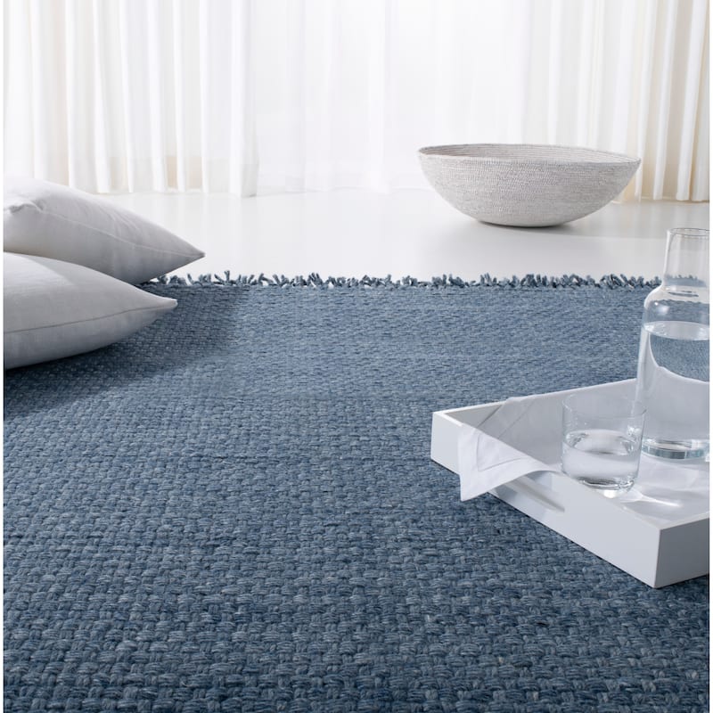 Lauren Ralph Lauren Handmade Amalie Wool Rug.. - 4'  x  6' - Blue - Rectangle