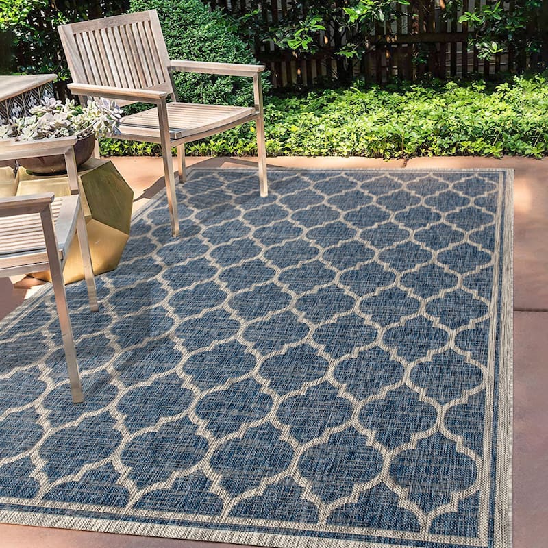 JONATHAN Y Zinnia Textured Weave Indoor/Outdoor Area Rug