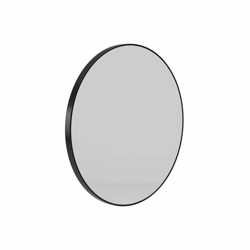 Fresca FMR4636 Olena 35-7/16" Diameter Circular Flat Aluminum Framed