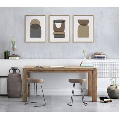 Kate and Laurel Sylvie Arch Moon Frame Canvas by Creative Bunch Studio