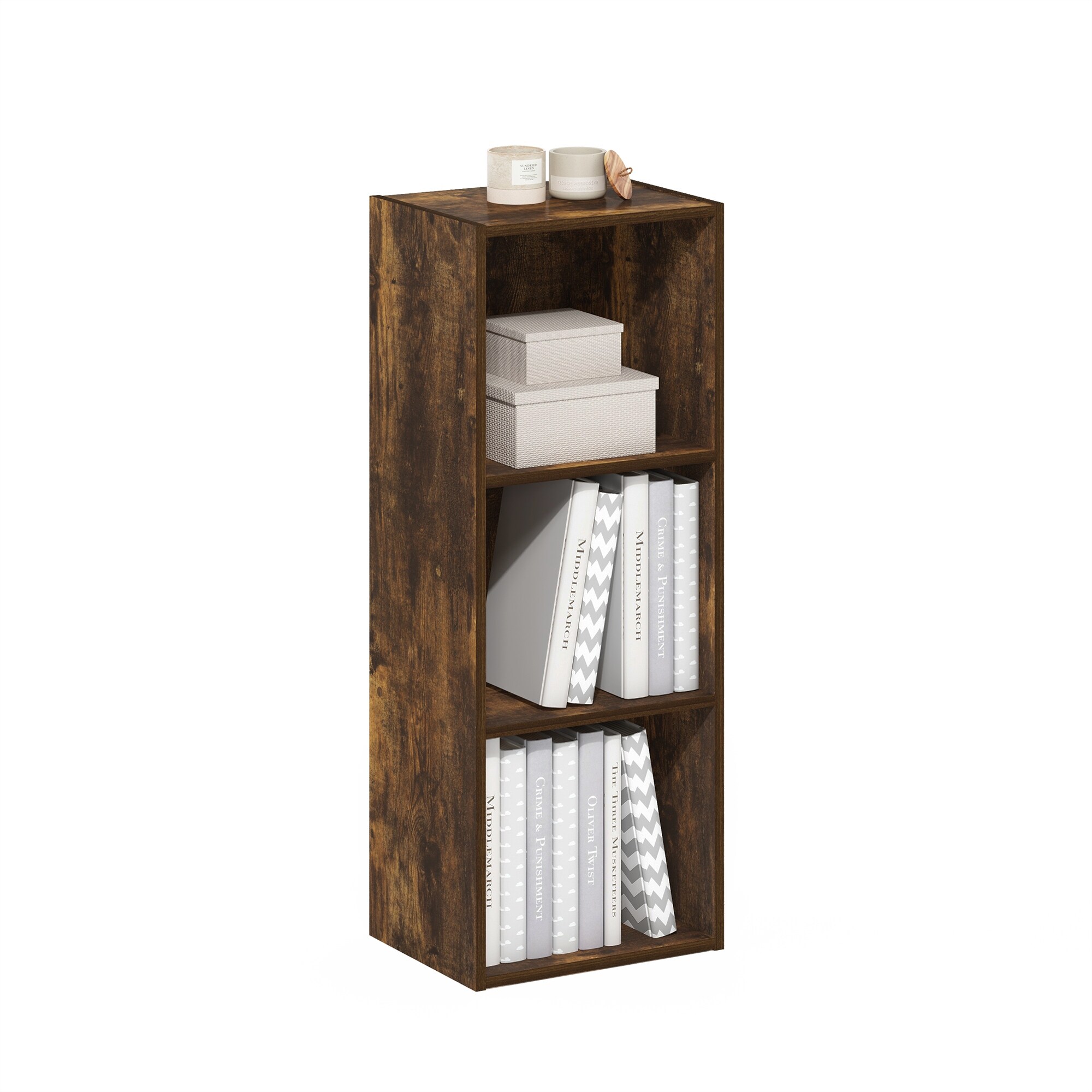 Furinno Luder 3-Tier Open Shelf Bookcase-image