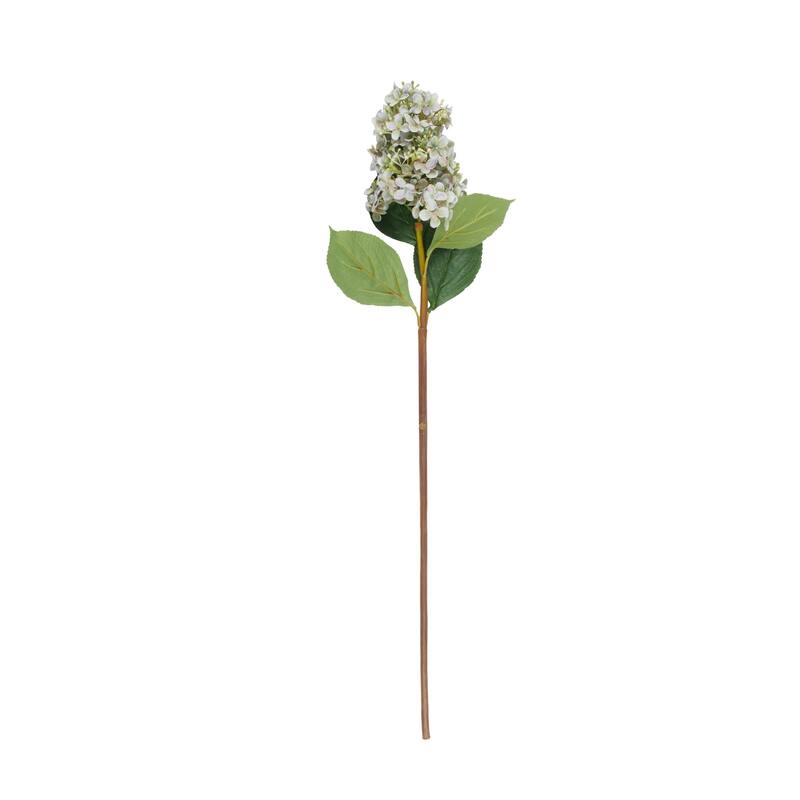 Faux Foliage Hydrangea Tall Artificial Flower Stem - Set of 8 - Roche River Decor - Blue