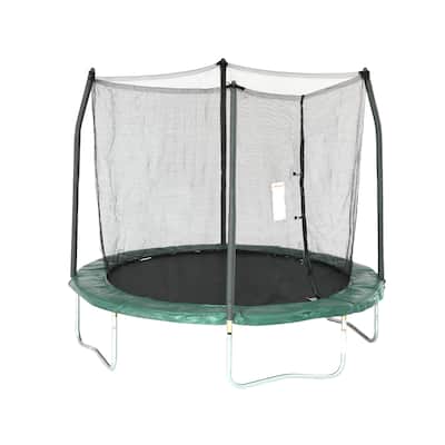 Skywalker Trampolines 8' Round Trampoline with Enclosure - Green