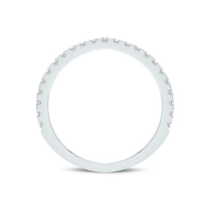 Marquee 1.80 CTW Center Pear Shape Lab Grown Diamond Engagement Ring Set in 14Karat White Gold