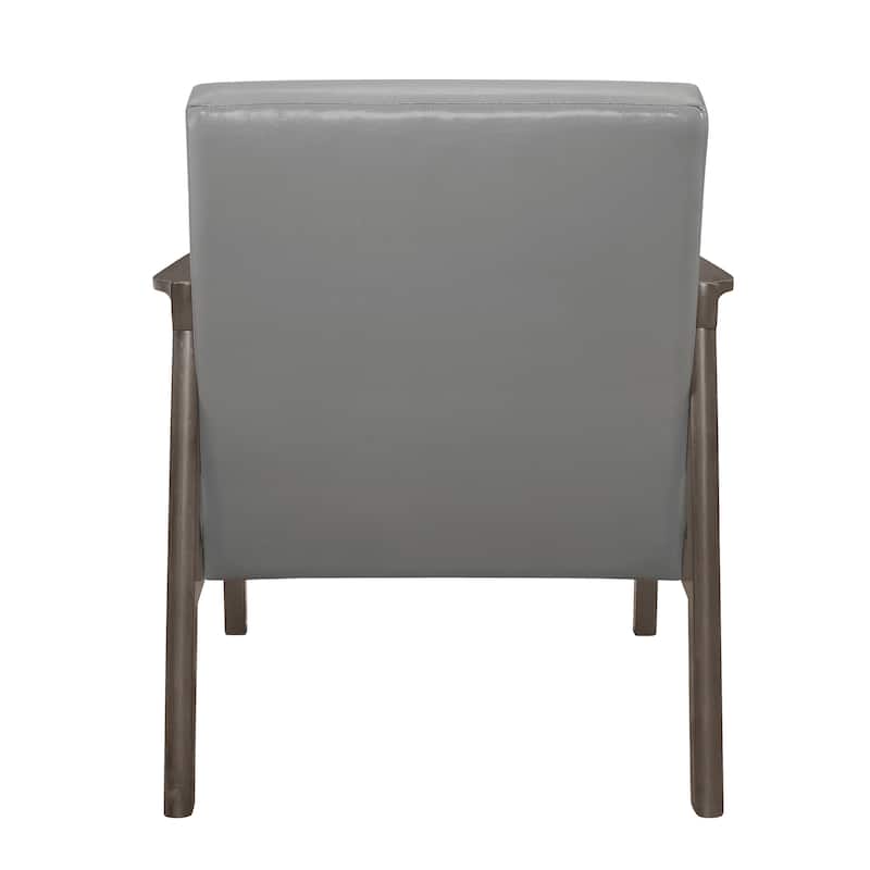 Rivulet Wood Arm Accent Chair