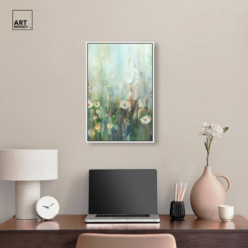 Harmony Green II Canvas by Art Remedy