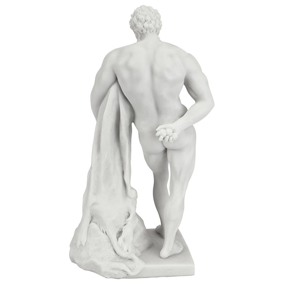 Design Toscano Farnese Hercules Bonded Marble Statue - Bed Bath