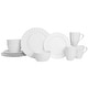 preview thumbnail 1 of 4, Fitz and Floyd Fluted 16-Piece Dinnerware Set, Service for 4
