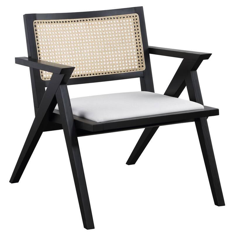 SAFAVIEH Home Krystine Rattan Accent Chair - 30"W x 32"D x 32"H