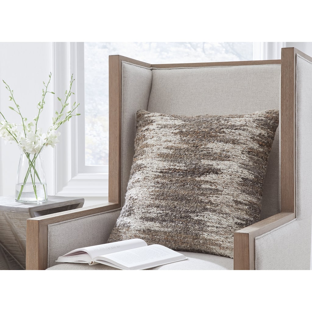 Signature Design by Ashley Nealton Brown/White Pillow (Set of 4)